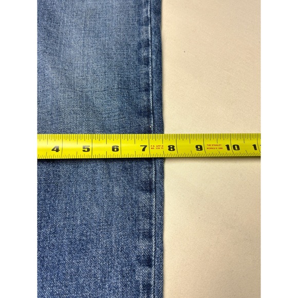 Abercrombie & Fitch Slim Straight Jeans Blue Wash Women's Size 26X30 Button Fly - Picture 14 of 15